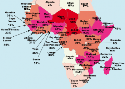 Africa Map Underage_Forced_Child 'Marriage' Under 18